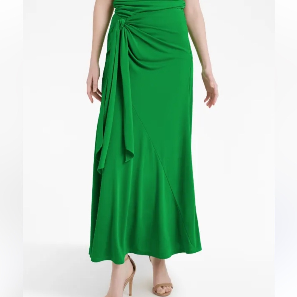 Mermaid Sheila Draped Maxi Skirt Cinq a Sept Size 0 Hyacinth